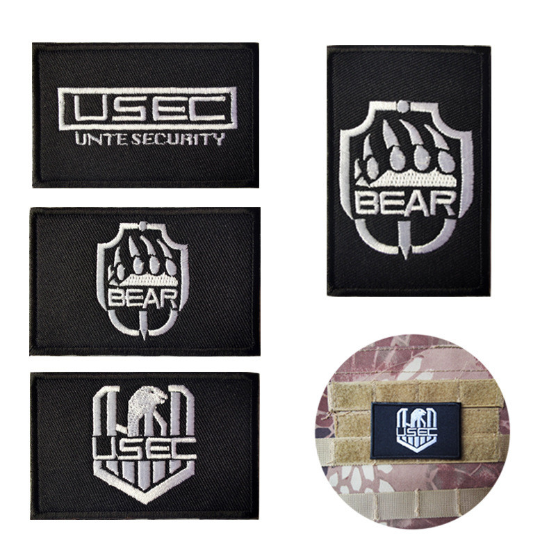Spot Goods#Escape from Tarkov Embroidered Velcro Patch Badge Game Peripheral Badge Military Tactical