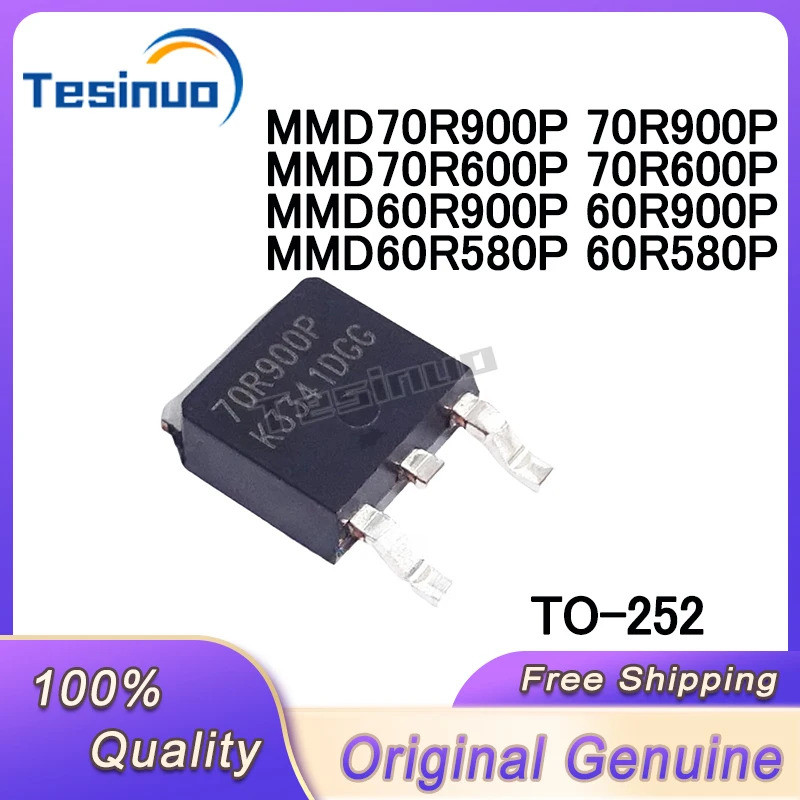 5PCS MMD70R900P 70R900P MMD70R600P 70R600P MMD60R900P 60R900P MMD60R580P 60R580P Field effect tube T