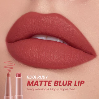 Focallure Fuller Sculpt Lip Liner ลิปสติก 2-in-1 Creamy Smooth Quick Pigmented