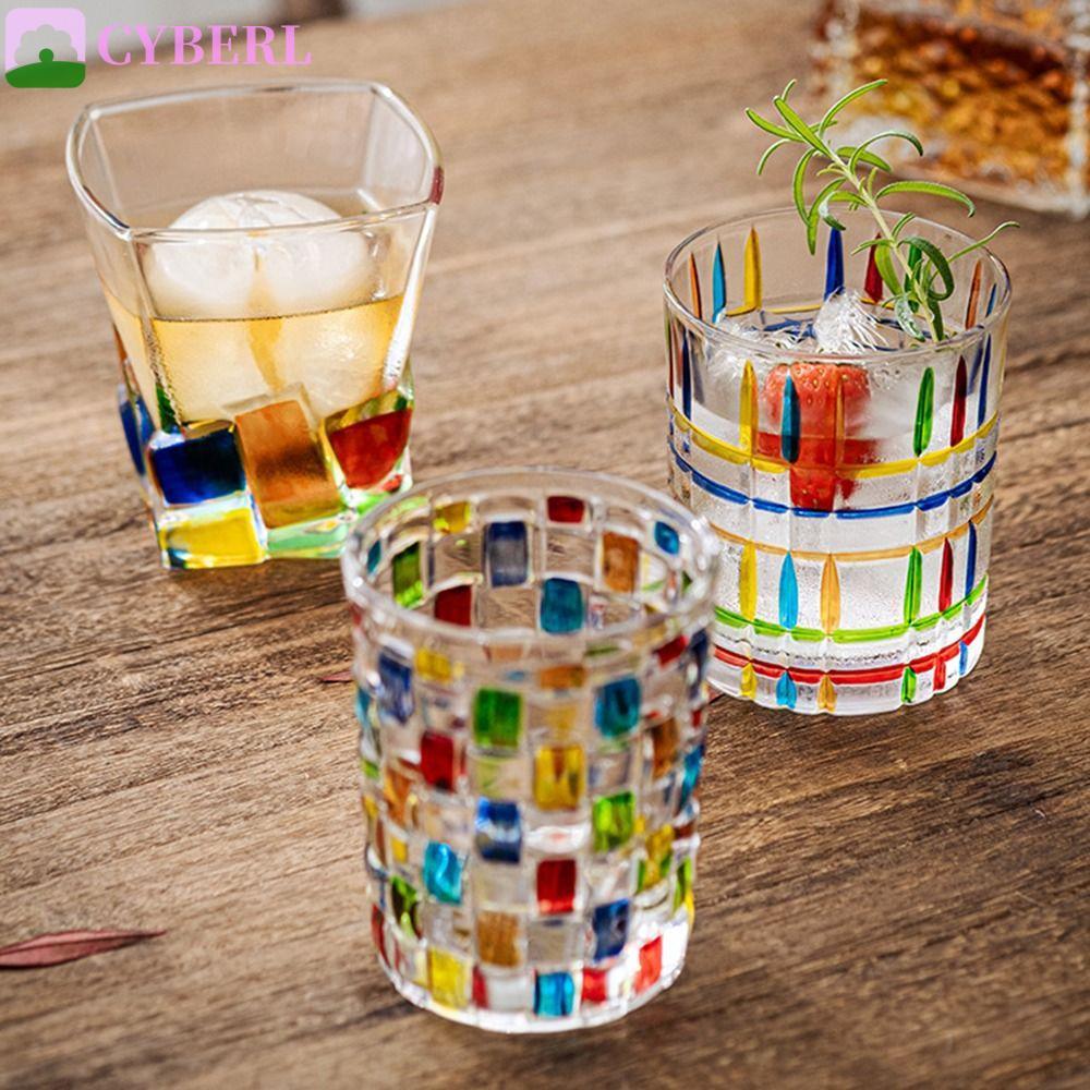 CYBERLINX Glassware Scotch Cocktail Whisky Rum Glass Cup