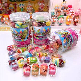 เยลลี่ 3D และเยลลี่ ดับเบิ้ลคู่มีไส้ผลไม้ [1 กระปุก 30 คู่]