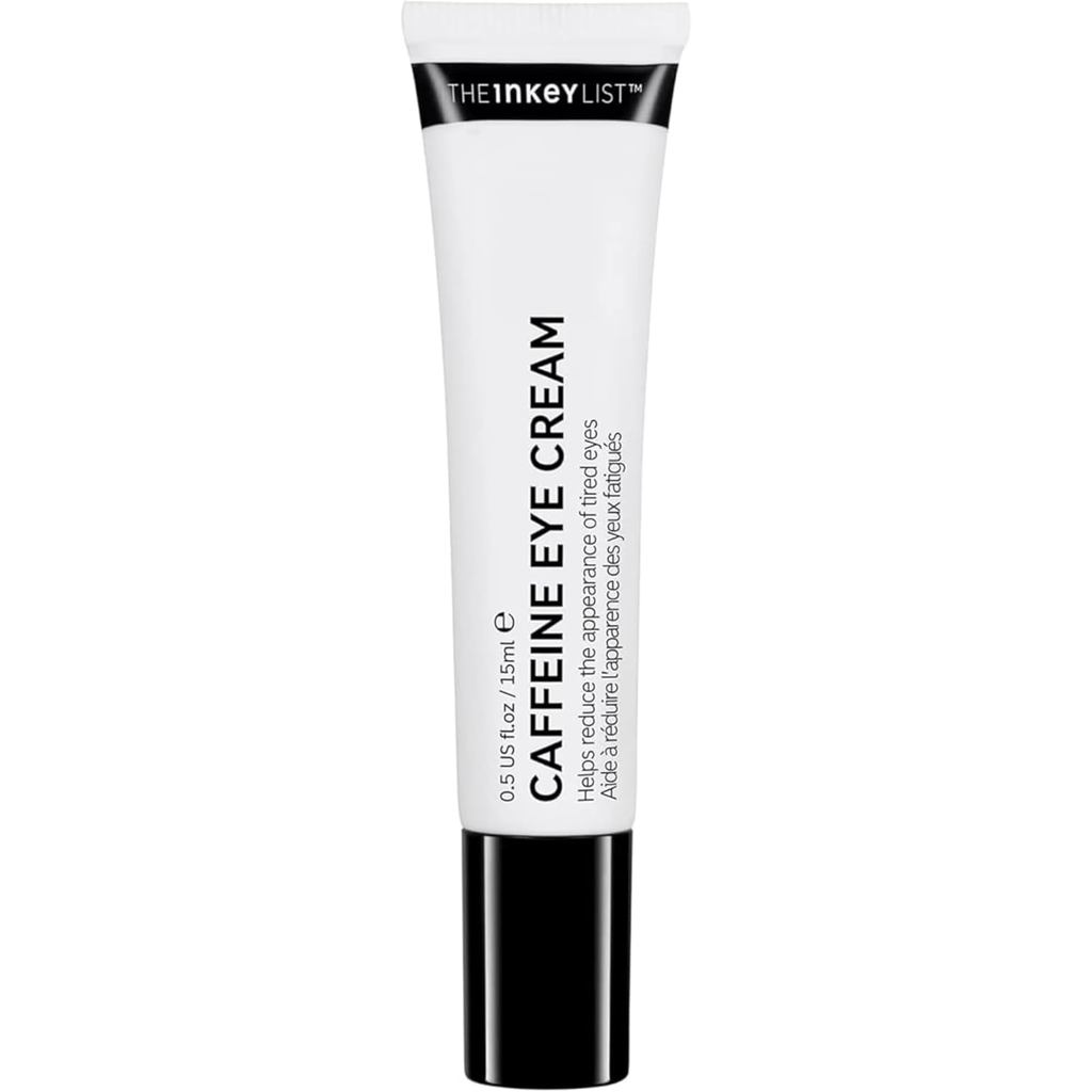 The INKEY List Caffeine Eye Cream 15ml, ปรับปรุงความหมองคล้ํา, เพิ่มความสว่างใต้ตา, ปราศจากน้ําหอม, 