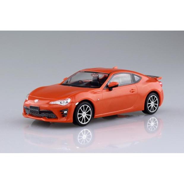 Qingdao Club Assembly 1/32 SNAPKIT Series Toyota 86 Metal Orange Glue-Free Pre-Coloring Ready Stock
