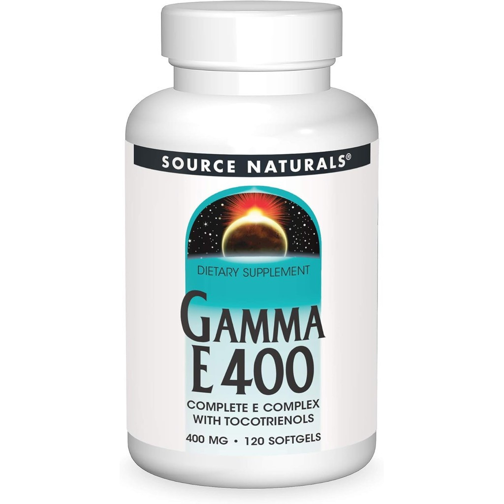 Source Naturals Gamma E Complex 400 mg - 120 Softgels
