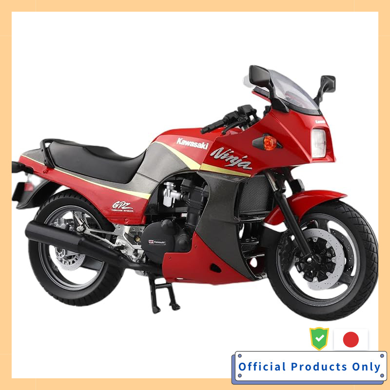 AOSHIMA SkyNet 1/12 Finished Model Bike Kawasaki GPZ900R Lime Green