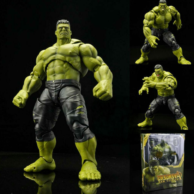 Avengers 3 Hulk รูป Hulk ของเล่น Hulk เปลี่ยนหัว Action Figure เครื่องประดับ