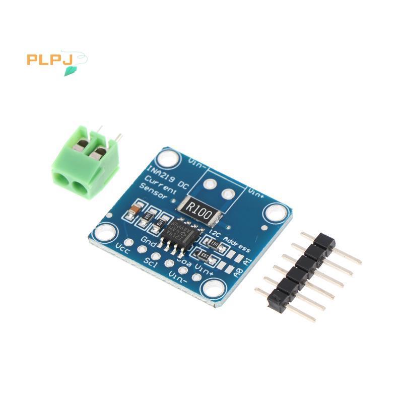 PLPJ 1/3/5pcs INA219 โมดูลสีฟ้า DIY 3V-5V IIC I2C MCU-219 Bidirectional Current Power Supply Monitor