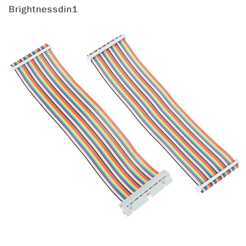 [Brightnessdin] Raspberry Pi 40 Pin GPIO Cable Extension Wire สําหรับ Raspberry Pi 4B/3B GPIO Board 