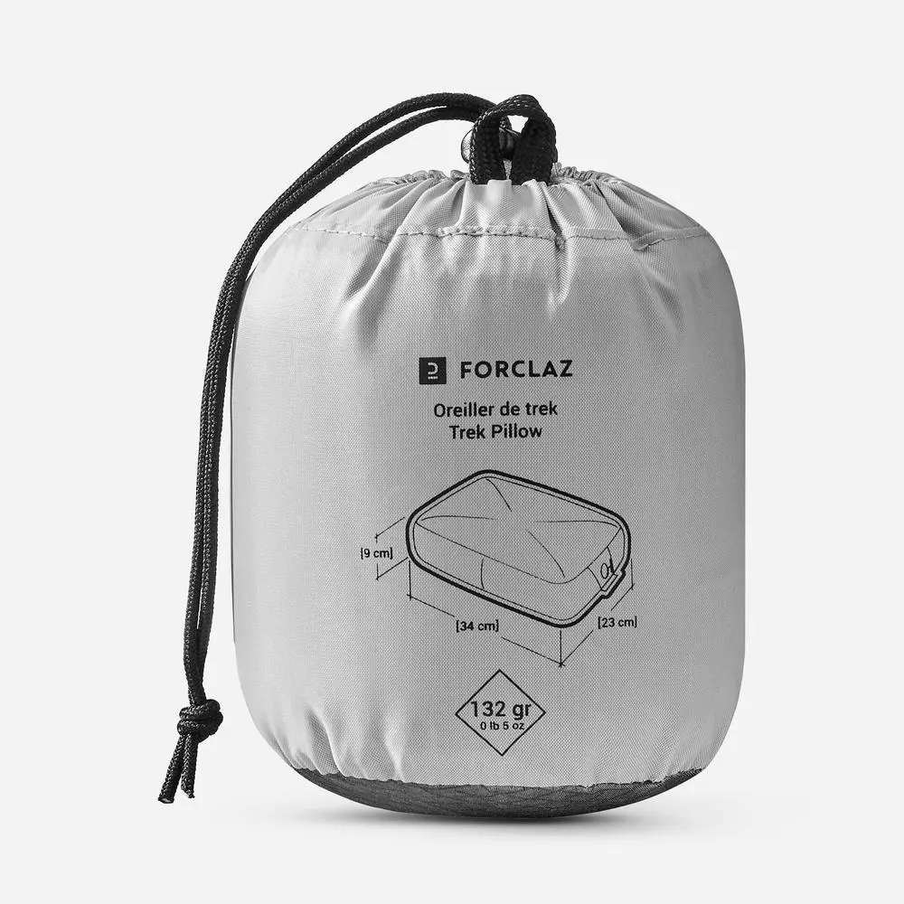Decathlon หมอนเป่าลมเดินป่า รุ่น Mt500 สีเทา thumbnail 4