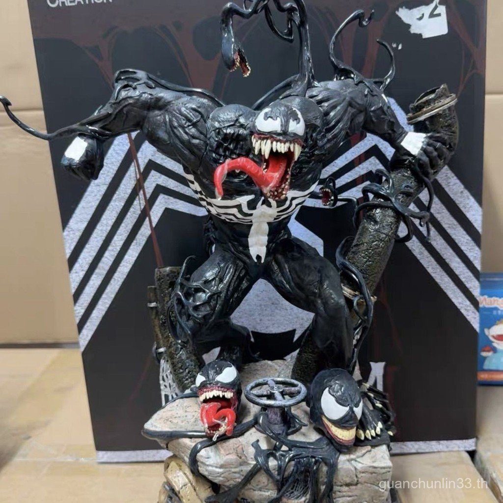 อะนิเมะขายส่ง 2020 สไตล์ใหม่ Venom Venom 1/4 รูปปั้น Spiderman รุ่น Boxed Figure