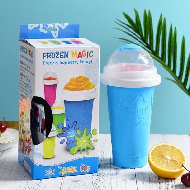 ขายร้อน Smoothie Cup Pinch Smoothie Cup ถ้วยน้ําแข็งบด Smoothie Cup Summer Shaker Cup Home Summer Pi