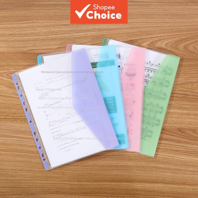 กระเป๋าใส่แฟ้มสีครีม – เครื่องผูกแหวน ก4, อุปกรณ์จัดระเบียบเอกสารที่ทนทานกันน้ําสําหรับนักเรียนและสํานักงาน
