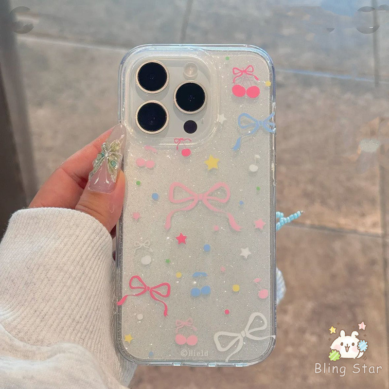 เคสใสหนัง ลายโบว์ สไตล์น่ารักกันกระแทก OPPO Reno 16 F 14F 15 14 11 12 13 F19 9 Pro 8T 12F 11F 15F 13F 10 9 5 12 5F A94 รูปที่ 9