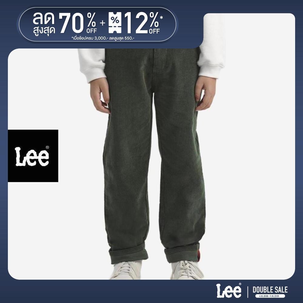 LEE KIDS เอี๊ยมเด็กผู้ชาย คอลเลคชั่น Lee x Akid From Yesterday รุ่น LK F325UDUNN22 - สียีนส์กลาง