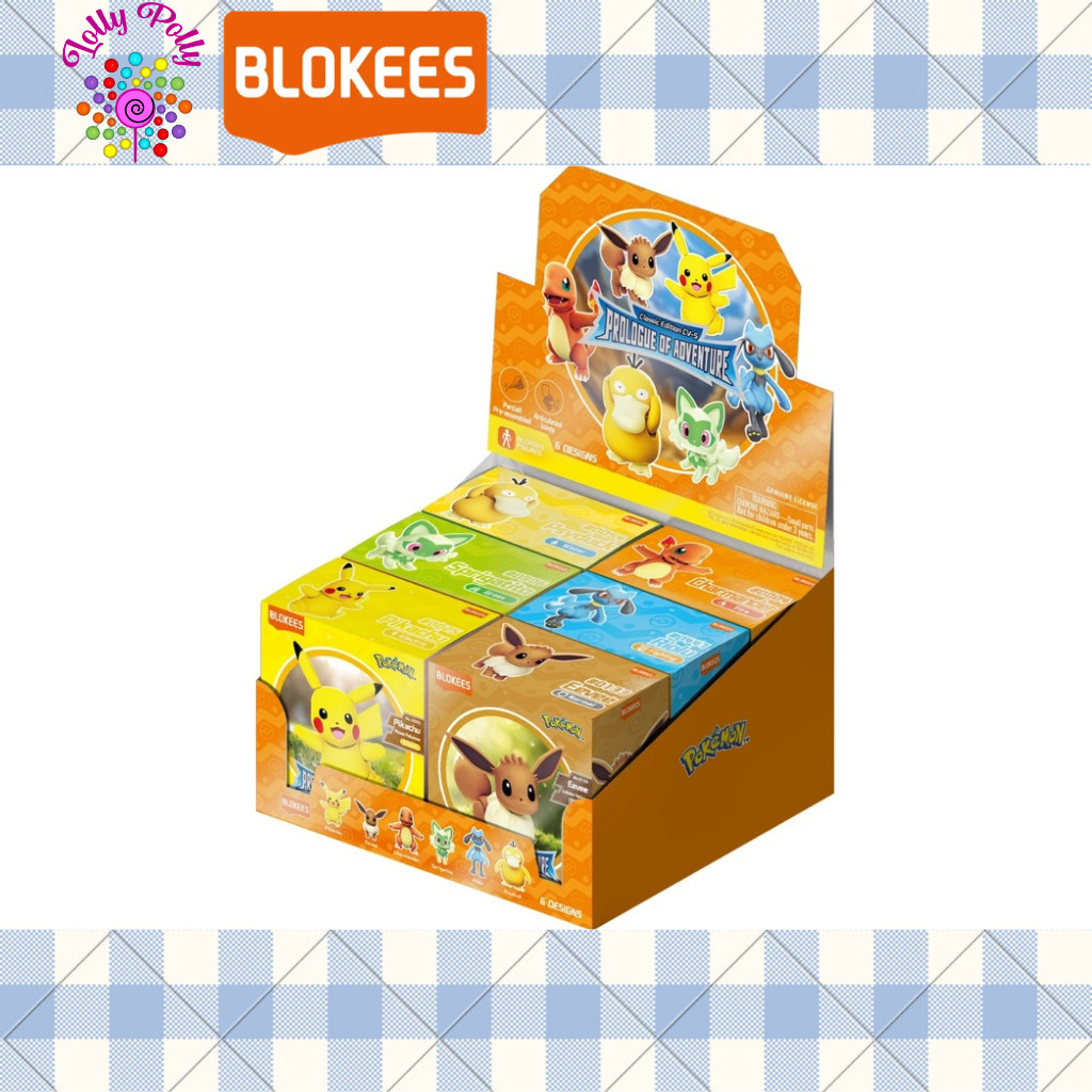 Blokees Pokémon - Classic Edition CV-S 01 - Prologue of Adventure (74013)