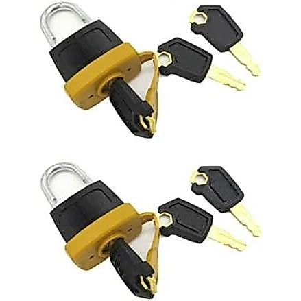 2Set Pad Pad Lock w/6 Key สําหรับ Caterpillar การใช้หมวก 5P8500 246-2641