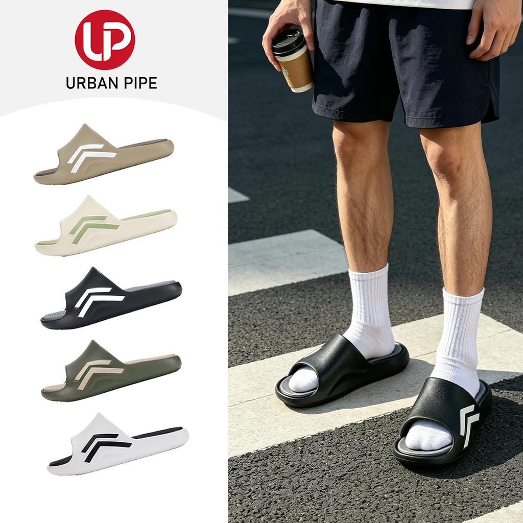 URBAN PIPE EVA รองเท้าแตะกีฬาชาย เบาเด้ง รองรับแรงกระแทก ใช้ฟื้นฟูหลังยิมและเดินนอกบ้าน 2603