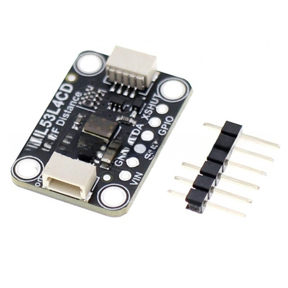 VL53L4CD โมดูลกําหนดเวลาพร้อมความเข้ากันได้ของอุปทาน 3.3V/5V สําหรับความต่อเนื่อง
