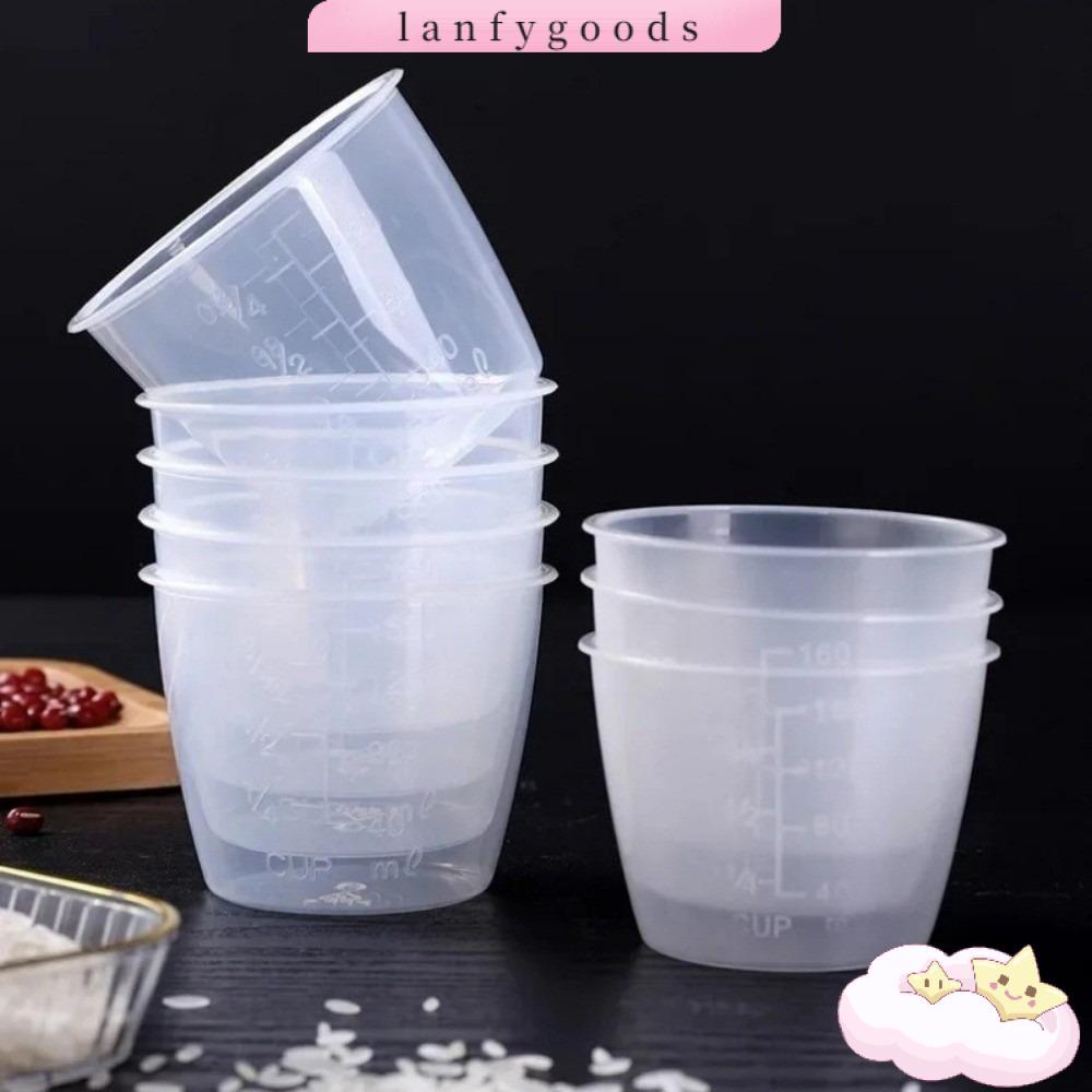 LANFYGOODS เหยือกตวง, 100/160 มล. พร้อมถ้วยตวงข้าว, เครื่องชั่งครัวดิจิตอลพลาสติกขนาดเล็กสําหรับหม้อหุงไฟฟ้า