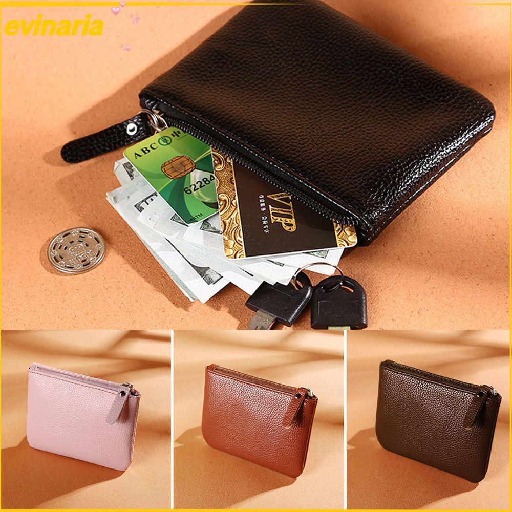 EVINARIA Mini Purse Matte Retro PU Leather Gift Coins Bag