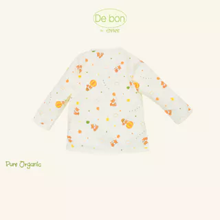 De Bon By Enfant เสื้อแขนยาว+กางเกงขายาว (ขายแยกชิ้น) ลายกระรอกบอลลูน แรกเกิด - 2ปี EJ2C76+EJ2C77+EJ4C75