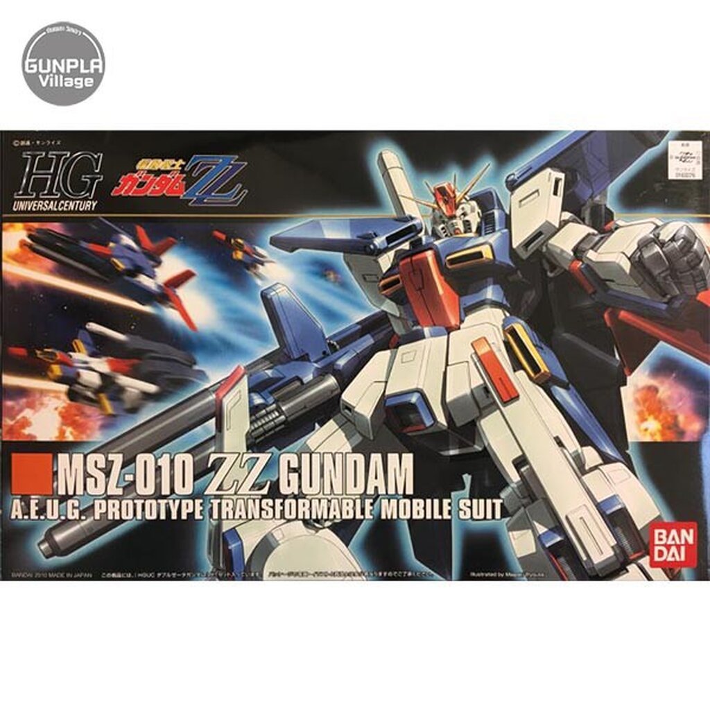 Bandai HG ZZ Gundam 4543112632760 4573102579546 (Plastic Model)