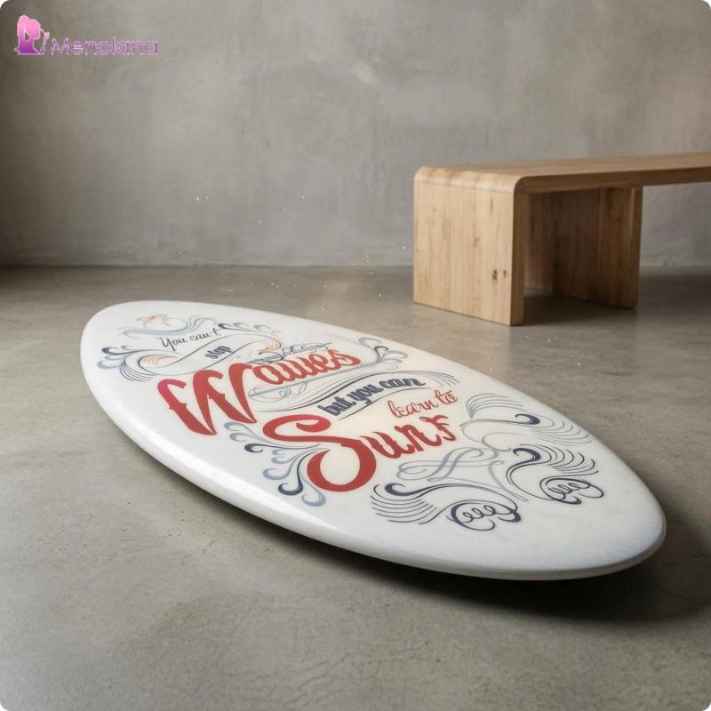 [Menolana] Stand up Board กระดานโต้คลื่นรูปไข่กลางแจ้ง Wave Board ตกแต่งรายการเดียว