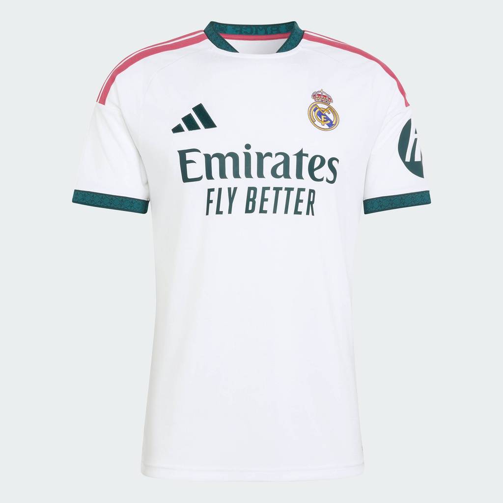 قميص ريال مدريد الأساسي أديداس ـ رجالي أبيض — صورة 5