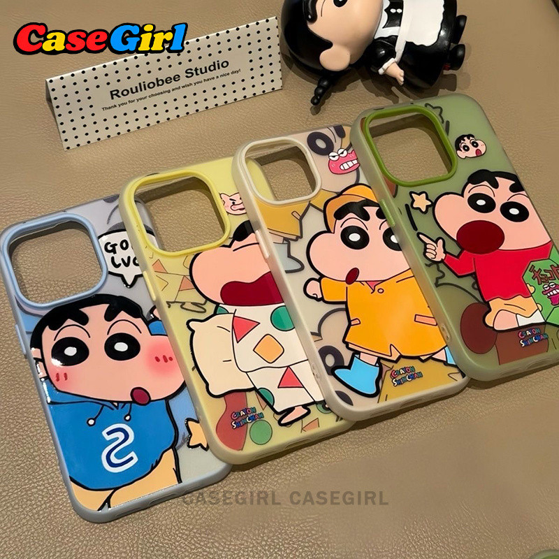 คุ้มค่าที่สุด เคสสองชั้นรุ่นใหม่ลายชินจังการ์ตูนน่ารักสุดๆ รูปที่ 2
