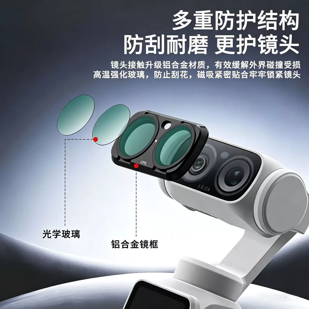 ฟิลเตอร์ Shadowstone Lunaultra UV CPL ND สำหรับ Insta360 thumbnail 6