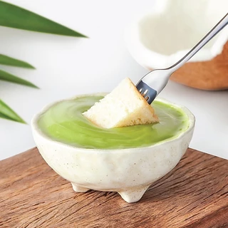 ผงสังขยาใบเตยพรีมิกซ์ Pandan Custard Premix (Bag-500 g.)