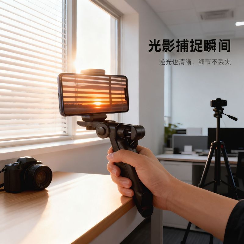 拍摄神器手持桌面稳定器手机拍摄支架2607013 Photography tool handheld desktop stabilizer mobile phone shooting stand 26