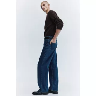 H&M(เอชแอนด์เอ็ม) กางเกงยีนส์ทรงสบาย Men Relaxed jeans 1316883_2