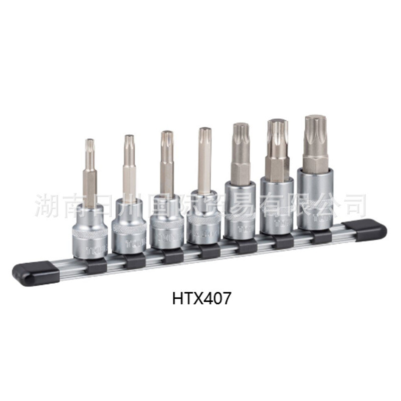 Japan TONE Maeda HTX407 Plum Blossom T-Type Socket Set เมตริก 1/2 Tuo Nai เครื่องมือซ่อมแซมเครื่อง