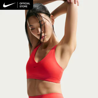 Nike Women's Universa Medium-Support Padded Sports Bra - Light Crimson [IB9831-696]