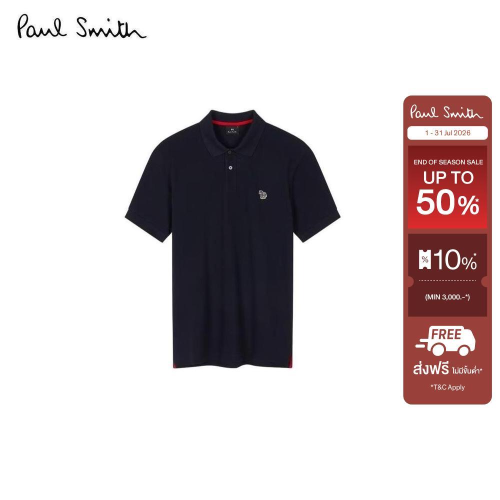 Paul Smith เสื้อโปโลเชิ้ตผู้ชาย รุ่น M2R-534L-PZEBRA-49 สี Navy