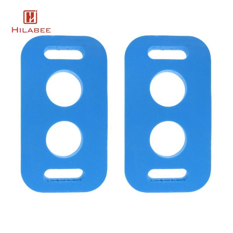 HILABEE 2 ชิ้นอุปกรณ์สระว่ายน้ํา Holed Wogle Noodle Connector สีฟ้า