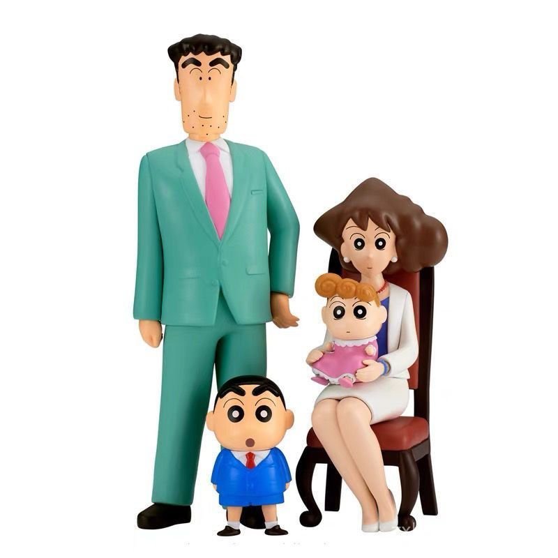 Crayon Shin-Chan Nohara Hiroshi Nohara Shinnosuke Misuke Sunflower Family Photo รูป OGFT
