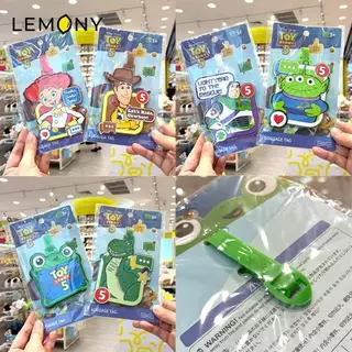 LEMONY พวงกุญแจป้ายแท็กติดกระเป๋า ทอยสตอรี่ Disney Toy Story Collection