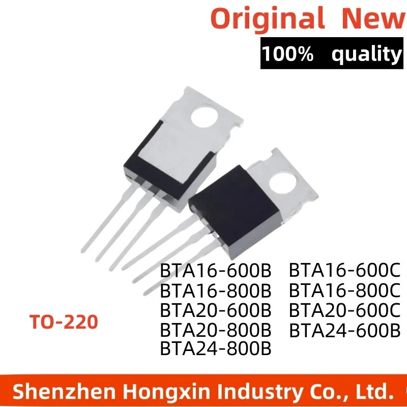 5PCS BTA24-600B BTA20-600C BTA20-600B BTA20-800B BTA16-800C BTA16-600C BTA16-800B BTA16-600B BTA16-6