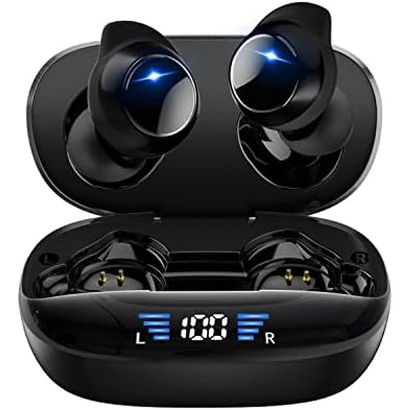 หูฟังไร้สาย True 5.3 Ear buds สําหรับ iPhone Android TWS กันน้ํา IPX7 หูฟังในหูฟังสําหรับเล่นกีฬาออก