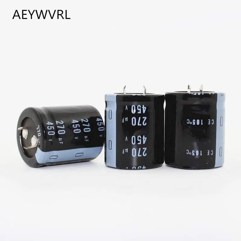 5 ชิ้น 450V270UF 270UF 450V ตัวเก็บประจุไฟฟ้า 30*35 มม.