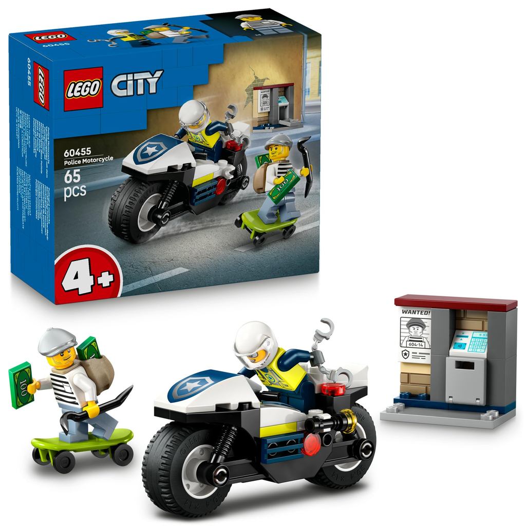 High quality products Directly from Japan Lego 60455 City Police Bike Chase Toy Birthday Present Blo