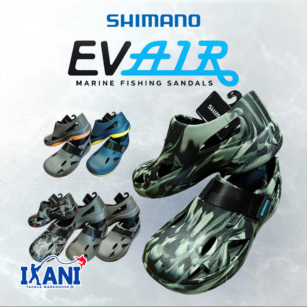 SHIMANO EVAIR 2025 FS 168 MARINE FISHING SANDAL KASUT MANCING SHOES OUTDOOR FAST DRY