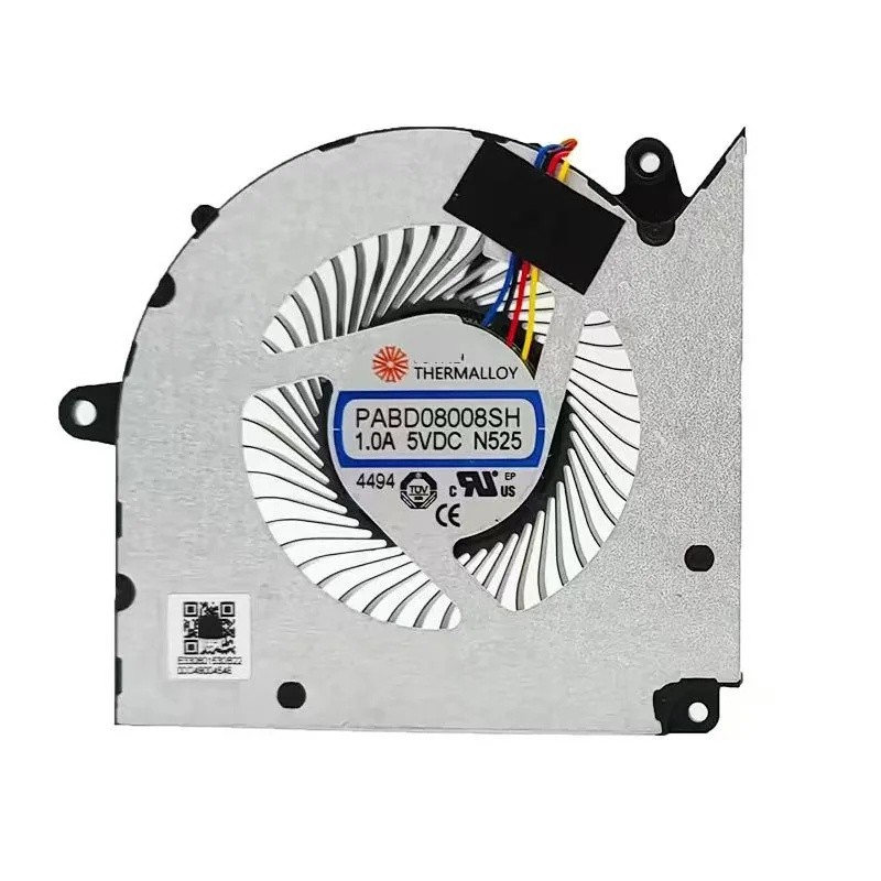 CPU/GPU พัดลมระบายความร้อนสําหรับ MSI Sword 16 HX B14VFKG MS-15P2 N525 N526