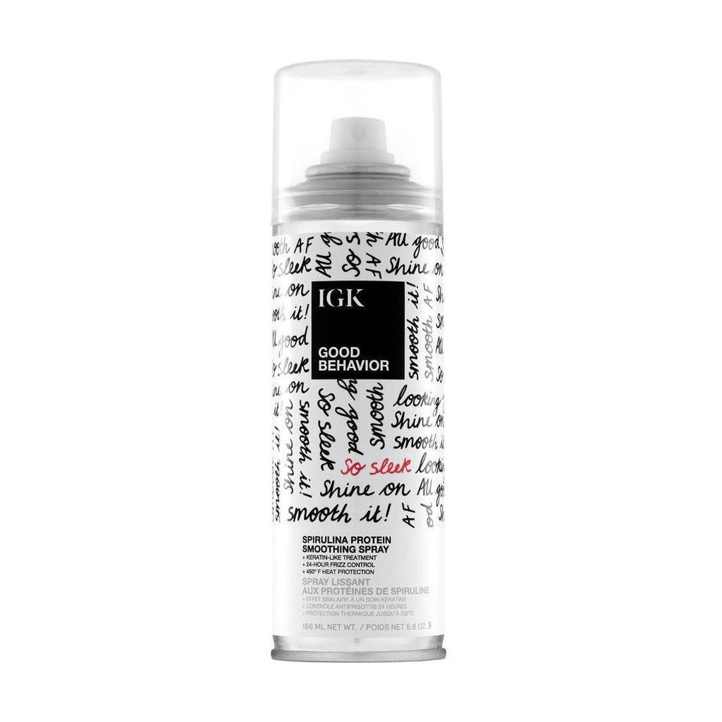 IGK Good Beahavior Spirulina Protein Softening Spray |     Care+Control Frizz+Q4DE