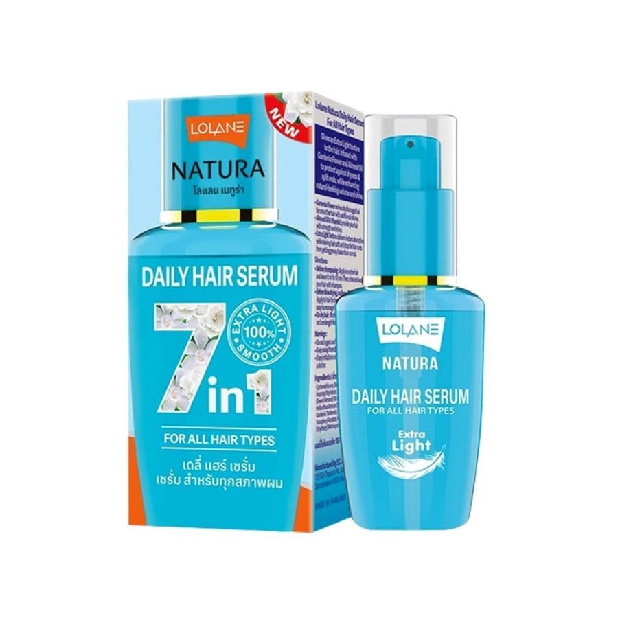 โลแลน เนทูร่าเดลี่แฮร์เซรั่ม ออลแฮร์ไทป์ Lolane Natura Hair Serum All Hair Types 50g.
