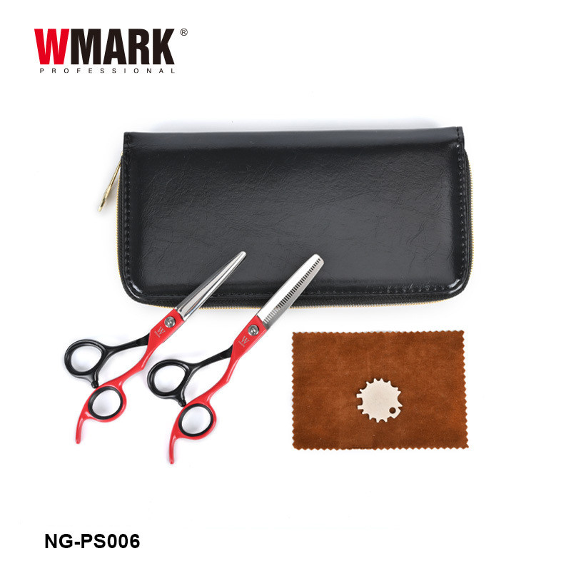 WMARK NG-PS006A/B SET ชุดกรรไกรตัดผมพร้อมฟัน 9CR18 ปัตตาเลี่ยนตัดผมสแตนเลส