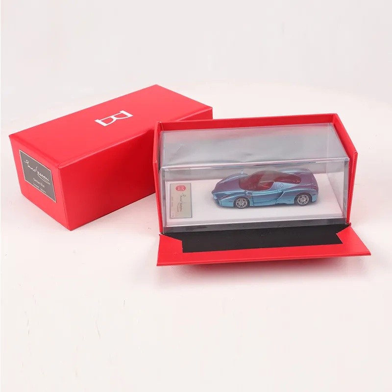สินค้าใหม่พร้อมสต็อก DMH 1: 64 Ferrari Enzo Ferrari Enzo จําลองรถเรซิ่นคอลเลกชัน * 30725