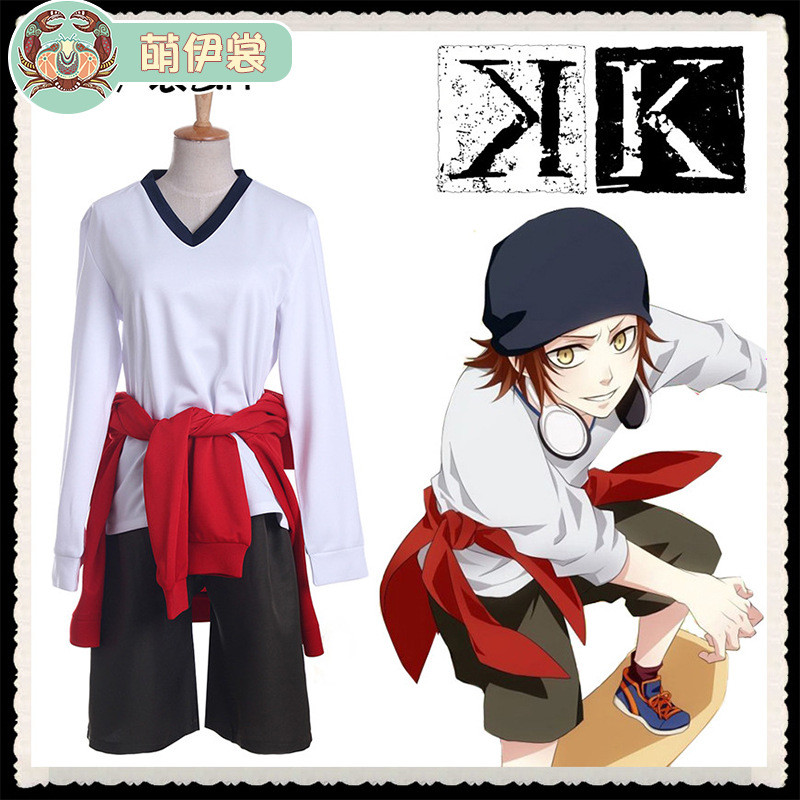 ญี่ปุ่นอะนิเมะ K Yata Misaki ทุกวันเครื่องแต่งกายชายชุดบทบาทเล่นอะนิเมะเครื่องแต่งกาย K RETURN OF KI